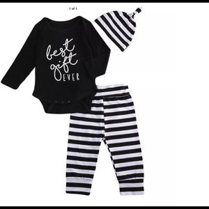 NWT adorable little boy or girl 3 pc set